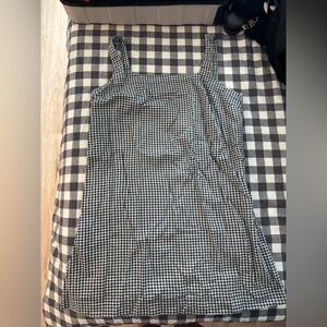 a new day Black and White Checkered Mini Dress